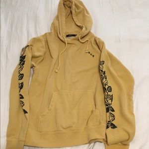 Yellow obey sweatshirt